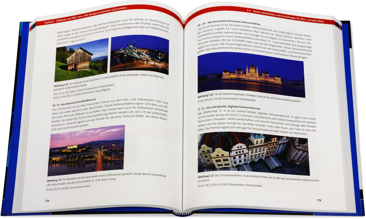 Blick ins Buch: Fujifilm GFX100RF - Das Handbuch zur Kamera